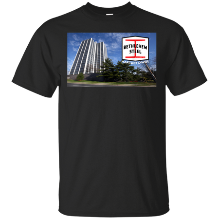 Bethlehem Steel Martin Tower Shirt G200 Gildan Ultra Cotton T Shirt