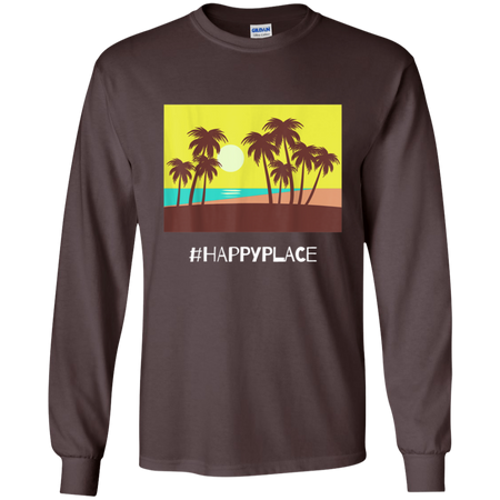 HappyPlace Shirt G240 Gildan LS Ultra Cotton T-Shirt