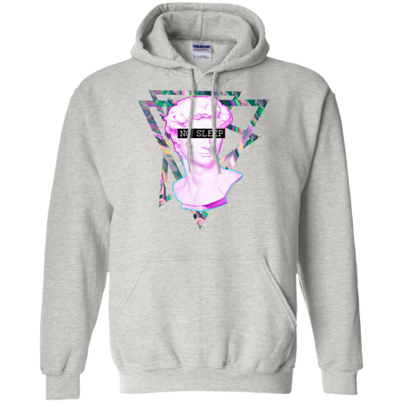 No Sleep Vaporwave Aesthethic Retro 80's Shirt G185 Gildan Pullover Hoodie 8 oz.