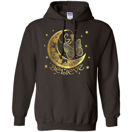 Butterfly Believe Shirt G185 Gildan Pullover Hoodie 8 oz