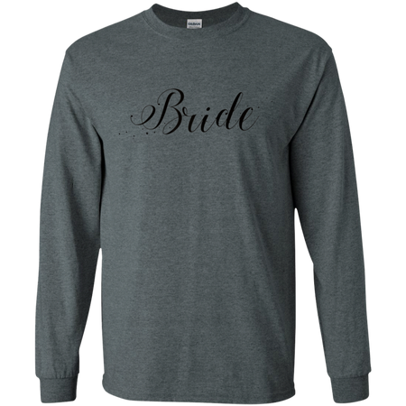 Womens Bride Shirt G240 Gildan LS Ultra Cotton T Shirt