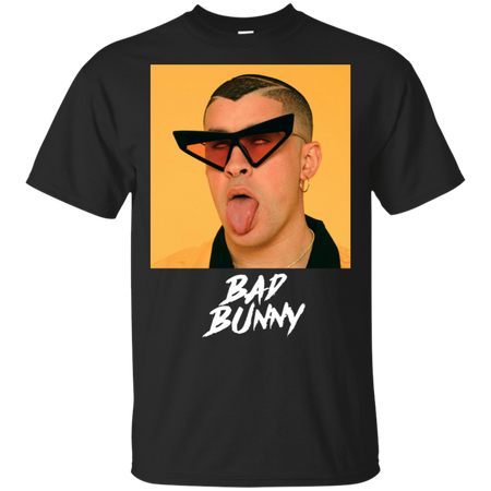Bad Bunny Tongue T-Shirt - Bad Bunny x100pre Tour T-Shirt
