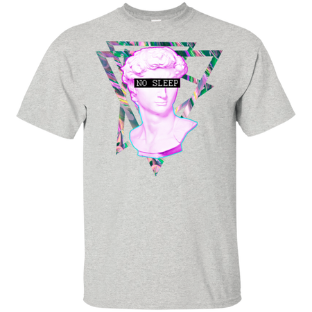 No Sleep Vaporwave Aesthethic Retro 80's Shirt G200 Gildan Ultra Cotton T-Shirt