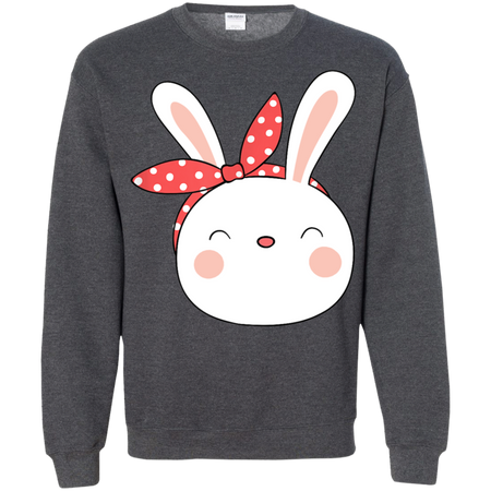 Happy Easter Bunny Shirt G180 Gildan Crewneck Pullover Sweatshirt 8 oz