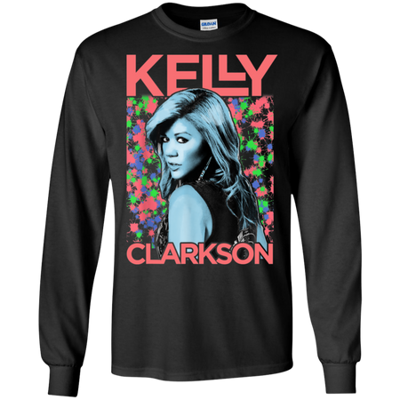 Kelly Clarkson Meaning Of Life Tour Vintage Shirt G240 Gildan LS Ultra Cotton T Shirt