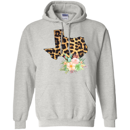 Leopard Print Texas Shirt, Country Shirt, Texas Gifts, Plus Size Available, Cactus and Flowers, Trendy, Woman Shirt, Cactus Shirt, Southern