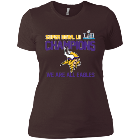 NFL Super Bowl LII Champions we are all Vikings T Shirt