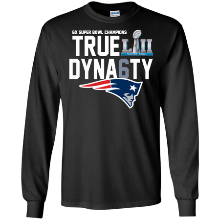 6x Super Bowl Champions True Dynasty Patriots T shirt