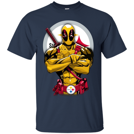 Giants Deadpool Pittsburgh Steelers T Shirt