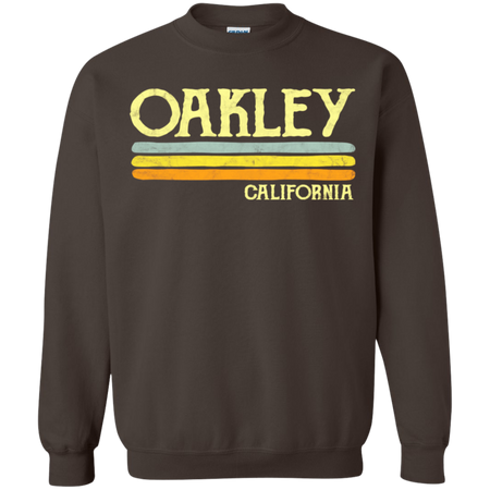 Vintage Oakley California CA Shirt G180 Gildan Crewneck Pullover Sweatshirt  8 oz.