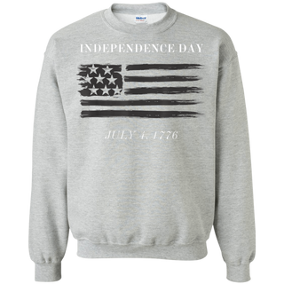 Independence Day Shirt G180 Gildan Crewneck Pullover Sweatshirt  8 oz.