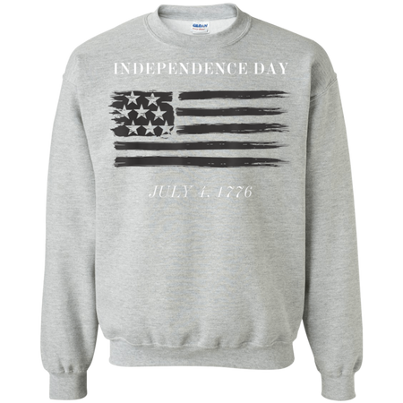 Independence Day Shirt G180 Gildan Crewneck Pullover Sweatshirt  8 oz.