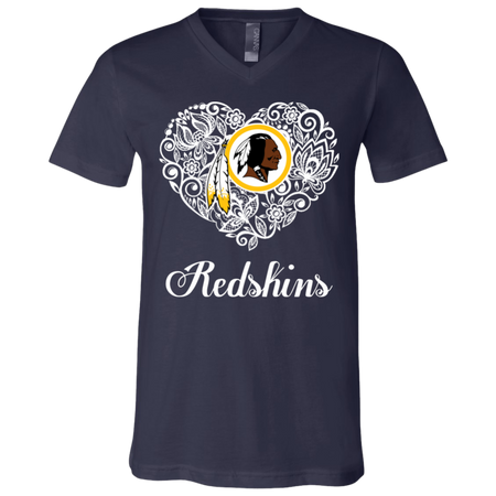 Washington Redskins Lace Heart Shirts