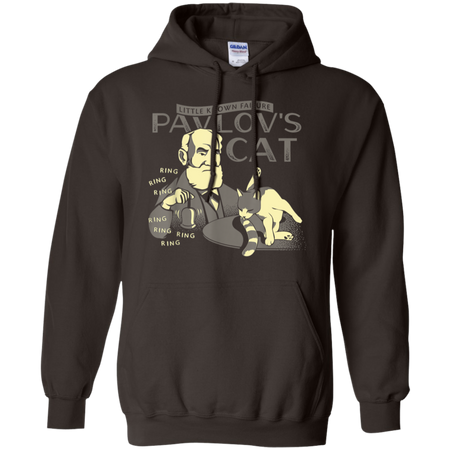 Funny Pavlov s Cats Science Shirt G185 Gildan Pullover Hoodie 8 oz