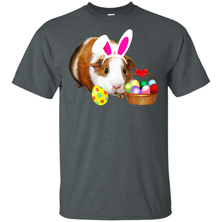 Easter Guinea Pig Funny Bunny Ears And Eggs Gift Shirt G200 Gildan Ultra Cotton T-Shirt