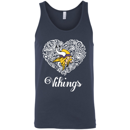 Minnesota Vikings Lace Heart Shirts
