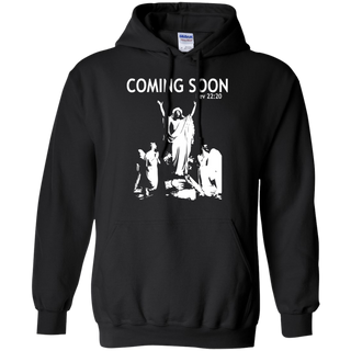 Coming Soon Shirt G185 Gildan Pullover Hoodie 8 oz