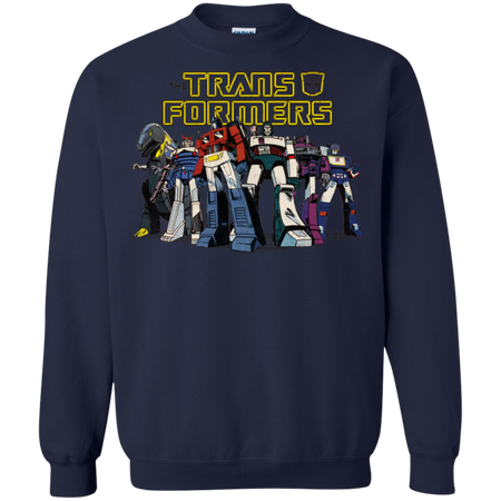 Transformers Robot Group Vintage Graphic Sweatshirt