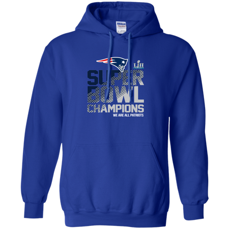 NFL New England Patriots Charcoal Super Bowl LII Champions T shirt