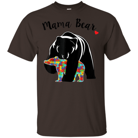 Unisex Mama Bear With Color Baby For Mather s Day Shirt G200 Gildan Ultra Cotton T Shirt