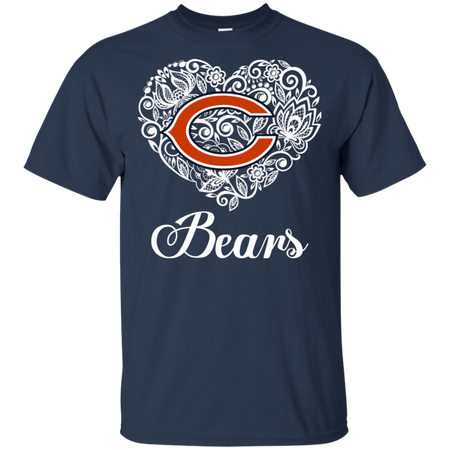 Chicago Bears Lace Heart Shirts