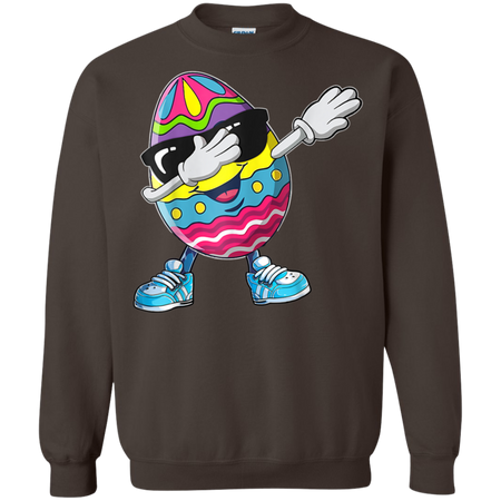 Dabbing Easter Egg Shirt G180 Gildan Crewneck Pullover Sweatshirt 8 oz