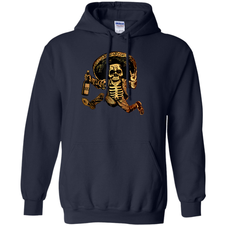 MIAPRINTSPRO Skull Say Hi For Men Shirt G185 Gildan Pullover Hoodie 8 oz