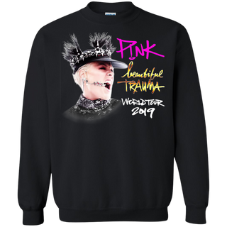 The Beautiful World Tour 2019 Shirt G180 Gildan Crewneck Pullover Sweatshirt 8 oz