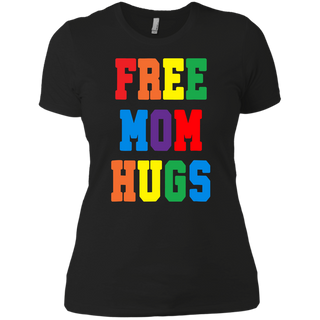 Free Mom Hugs Shirt for Rainbow Gay Pride Ladies Boyfriend shirt