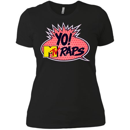 Yo MTV Raps t shirt Ladies Boyfriend shirt