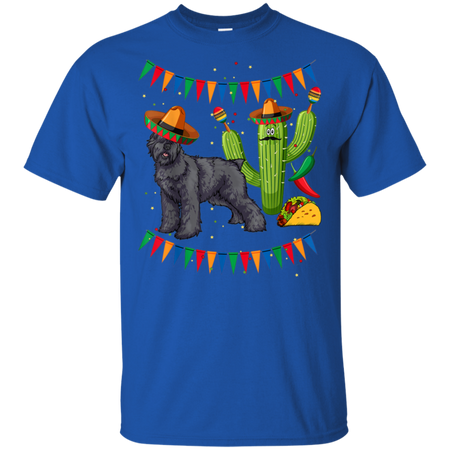 Sombrero Bouvier Des Flandres Dog Mexico Cinco De Mayo Shirt G200 Gildan Ultra Cotton T-Shirt