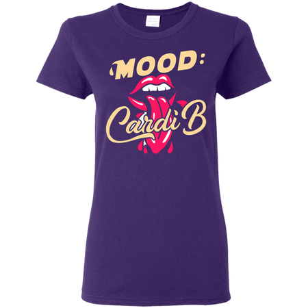 Cardi B Mood Tongue Unisex T-Shirt