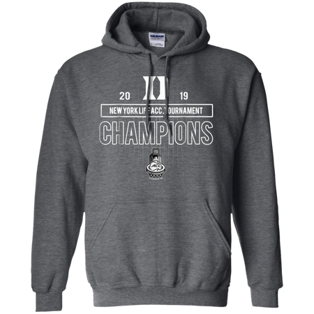 Basketball Duke 2019 Acc Championship Shirt G185 Gildan Pullover Hoodie 8 oz