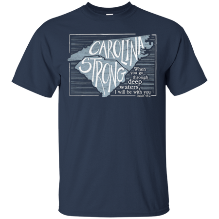 When you go through deep waters I will be with you T Shirt