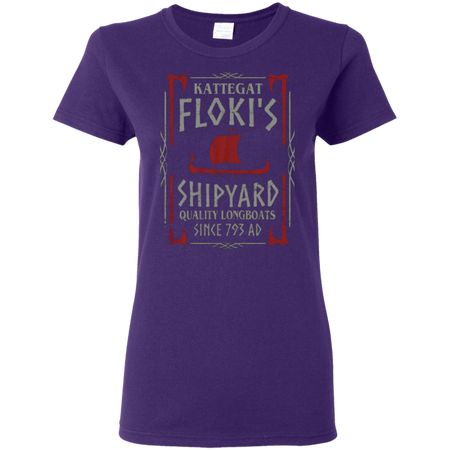 Kattegat Floki's Shipyard - Vikings Unisex T-Shirt