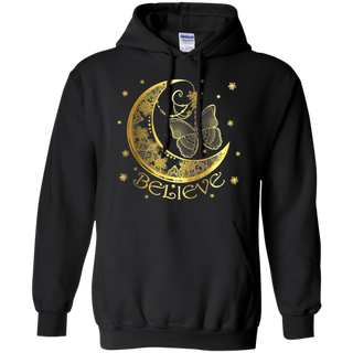 Butterfly Believe Shirt G185 Gildan Pullover Hoodie 8 oz