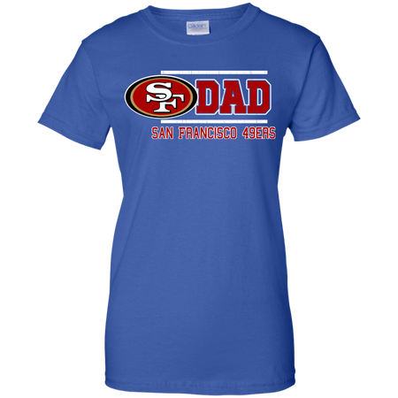 Dad #1 San Francisco 49ers Shirt - Father's Day