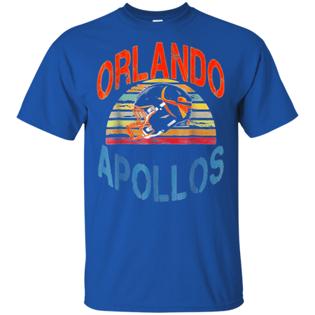 Vintage Orlando Football Apollos Shirt For Fans G200 Gildan Ultra Cotton T Shirt