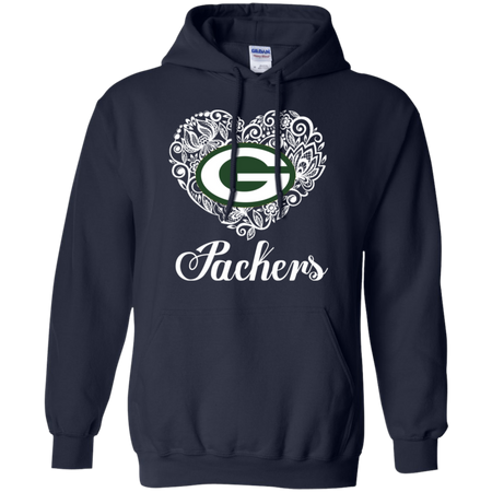 Green Bay Packers Lace Heart Shirts