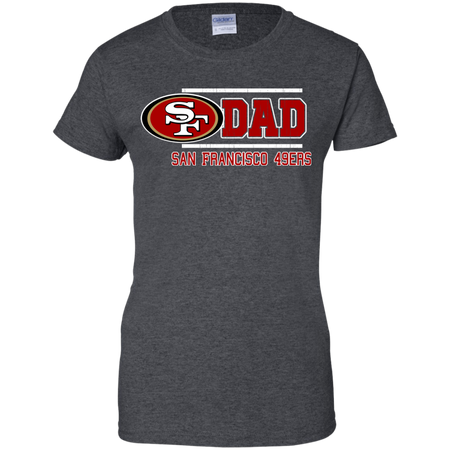 Dad #1 San Francisco 49ers Shirt - Father's Day