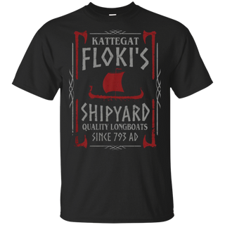 Kattegat Floki's Shipyard - Vikings Unisex T-Shirt