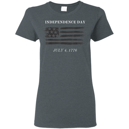 Independence Day Shirt G500L Gildan Ladies' 5.3 oz. T-Shirt