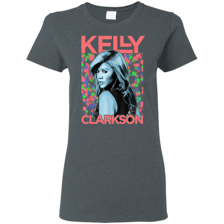 Kelly Clarkson Meaning Of Life Tour Vintage Shirt G500L Gildan Ladies 5 3 oz T Shirt