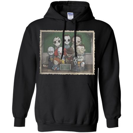 Tiny horror class Halloween Hoodie