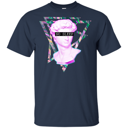 No Sleep Vaporwave Aesthethic Retro 80's Shirt G200 Gildan Ultra Cotton T-Shirt