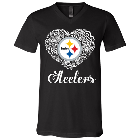 Pittsburgh Steelers Lace Heart Shirts