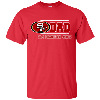 Dad #1 San Francisco 49ers Shirt - Father's Day