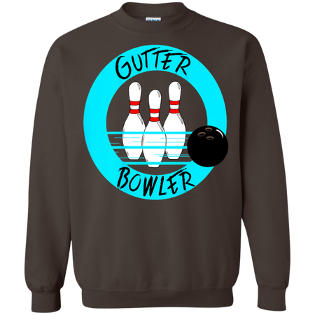 Funny Bowling Shirt G180 Gildan Crewneck Pullover Sweatshirt 8 oz