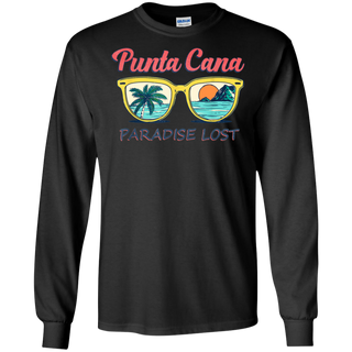 Punta Cana Beach Dominican Republic Paradise Lost Shirt G240 Gildan LS Ultra Cotton T Shirt