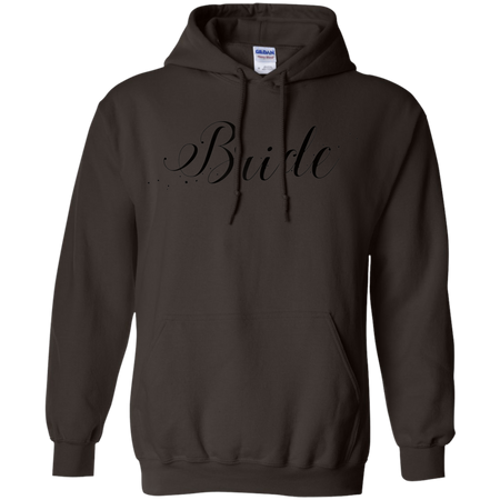 Womens Bride Shirt G185 Gildan Pullover Hoodie 8 oz